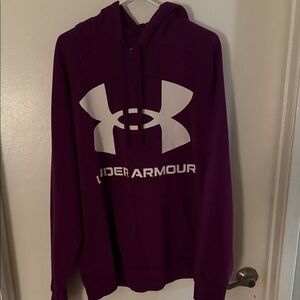 Under Armour Men's Dark Purple Hoodie